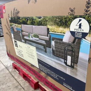 Members Mark 4 Piece Extra Large Seating Set