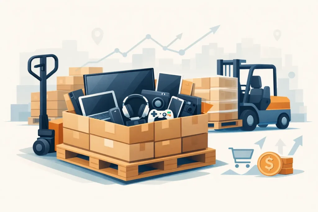 Buying Electronics Liquidation Pallets Wholesale