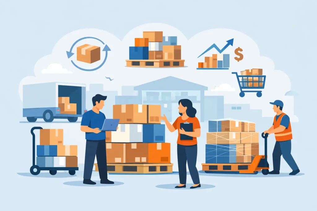 Buying Overstock Pallets for Resale