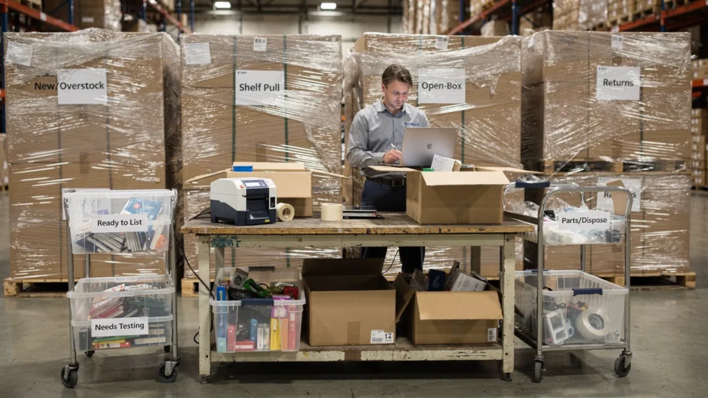 Liquidation Pallets: Grades, Loads, and Real Profit Examples - Main Image