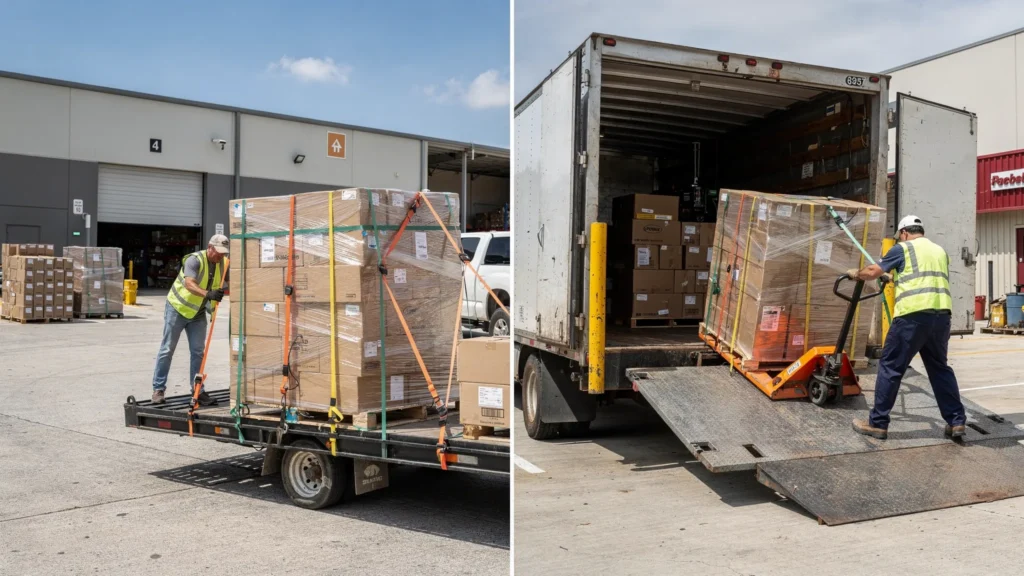 Liquidations Near Me: Pickup vs Freight Delivered Pallets - Main Image