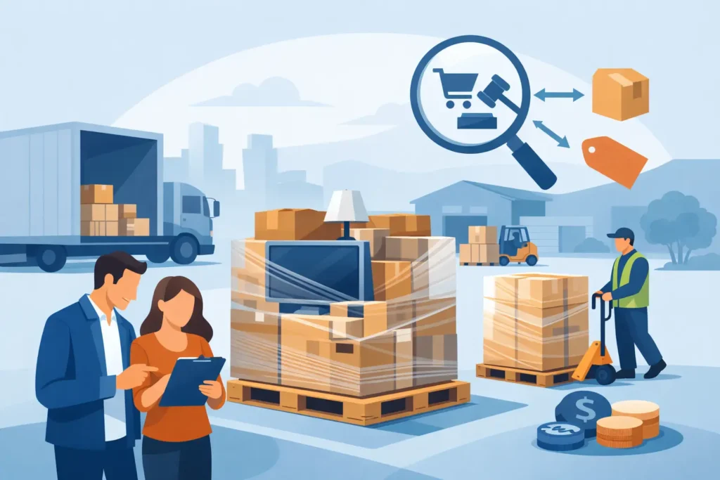 How to Buy Wholesale Liquidation Pallets