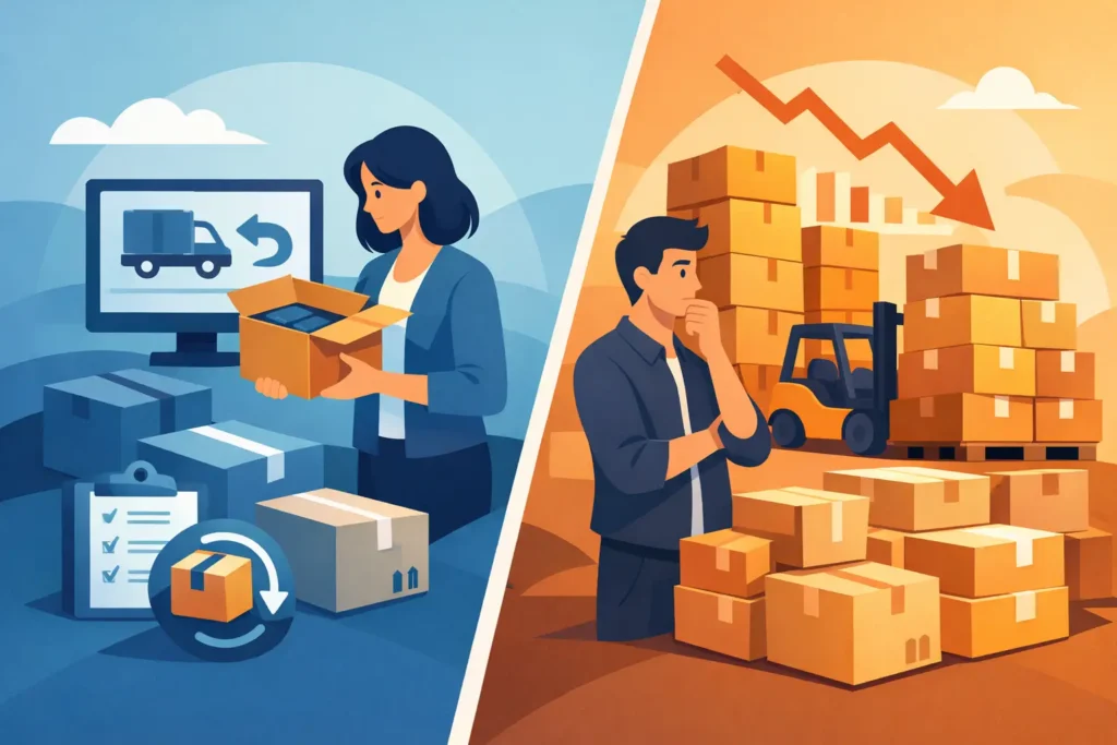 Customer Returns vs Overstock Inventory