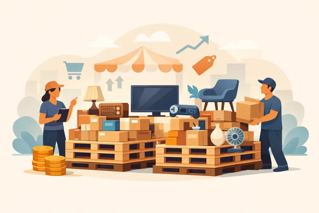 Flea Market Pallet Inventory That Sells